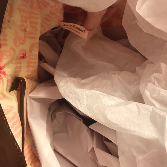 Rare 🦄peaches 🍑 n cream ☁️vintage velvet tote 💕 - Picture 4 of 11